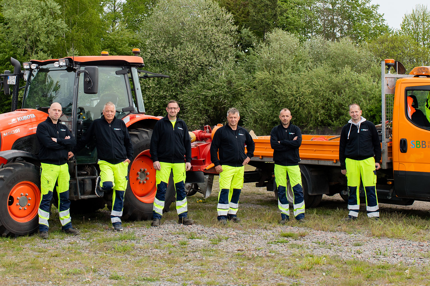 Team Bereich Straßenreinigung/Wasserläufe