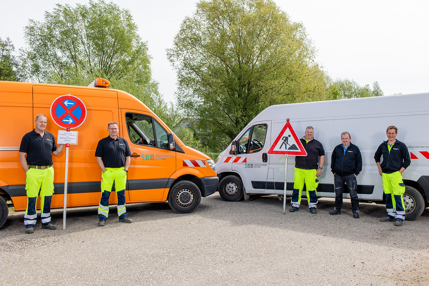 Team Bereich Tischlerei/Beschilderung/Absperrung