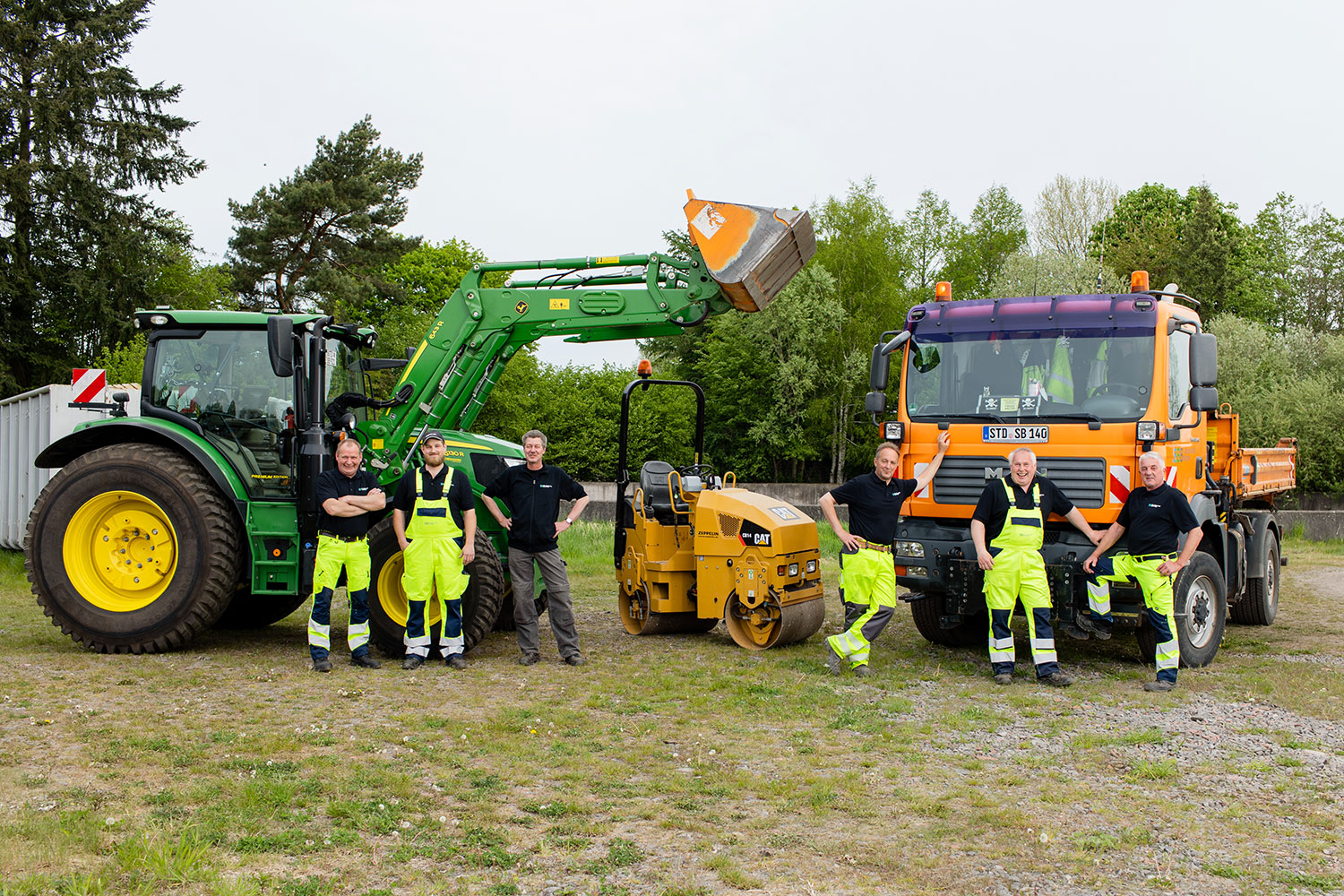 Team Bereich Wegebau/Transport